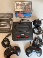 Sega mega drive II MK-1633-18, Spelcomputers en Games, Spelcomputers | Sega, Ophalen, Gebruikt, Met 2 controllers, Mega Drive