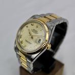 Rolex Datejust - 16233 - "Crème brûlée", Gebruikt, Rolex, Polshorloge, Ophalen of Verzenden