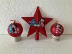 Disney Lilo en Stitch - set - piek en kerstballen, Verzamelen, Disney, Ophalen, Overige figuren, Zo goed als nieuw, Beeldje of Figuurtje