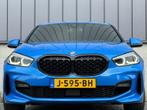 BMW 1-serie 118i 140PK Automaat M-Sport Shadow Camera Virtua, Auto's, BMW, 65 €/maand, Gebruikt, Blauw, Leder en Stof
