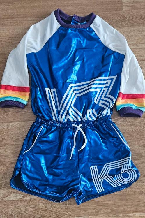 K3 Jumpsuit mooi materiaal maat 134 rollerdisco pakje, Kinderen en Baby's, Kinderkleding | Maat 134, Zo goed als nieuw, Meisje