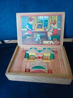 Oude Houten Bouwdozen in Originele Staat, Antiek en Kunst, Antiek | Speelgoed, Ophalen of Verzenden