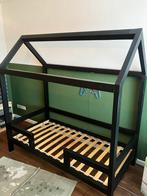 Kinderbed / bedhuis met lattebodem afm. 160X90X180, Kinderen en Baby's, Kinderkamer | Bedden, Ophalen, 85 tot 100 cm, Gebruikt