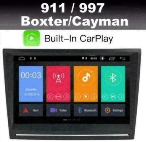 Porsche 911 997 Cayman Boxter android 10 navigatie dab wifi, Auto diversen, Autoradio's, Nieuw, Ophalen of Verzenden