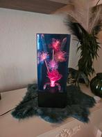Vintage '70s Lamp - Kleurveranderende Bloemen, Huis en Inrichting, Lampen | Hanglampen, Gebruikt, Vintage, Ophalen of Verzenden