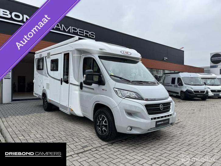 Lmc T662 Grey Selection 9T-Automaat Enkele Bedden Luifel Fie, Caravans en Kamperen, Campers, Bedrijf, tot en met 3, Half-integraal