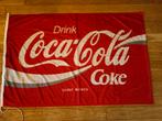 Vintage Coca-Cola Vlag - Retro Reclame, Ophalen of Verzenden