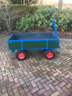 Handige handtrekwagen met nieuwe banden, Ophalen, Gebruikt