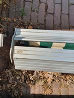 Zonnescherm 2,5 meter uitval en 4,5 meter breed, Tuin en Terras, Zonneschermen, Ophalen of Verzenden, Gebruikt, Knikarmscherm