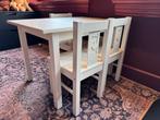 Ikea kinderstoelen en kindertafel, Huis en Inrichting, Complete eetkamers, Ophalen, Zo goed als nieuw, Minder dan 4 stoelen