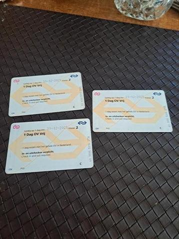 Ns 3 dag kaartjes  beschikbaar voor biedingen