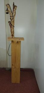 staande lamp, Ophalen, Gebruikt, Hout, 150 tot 200 cm