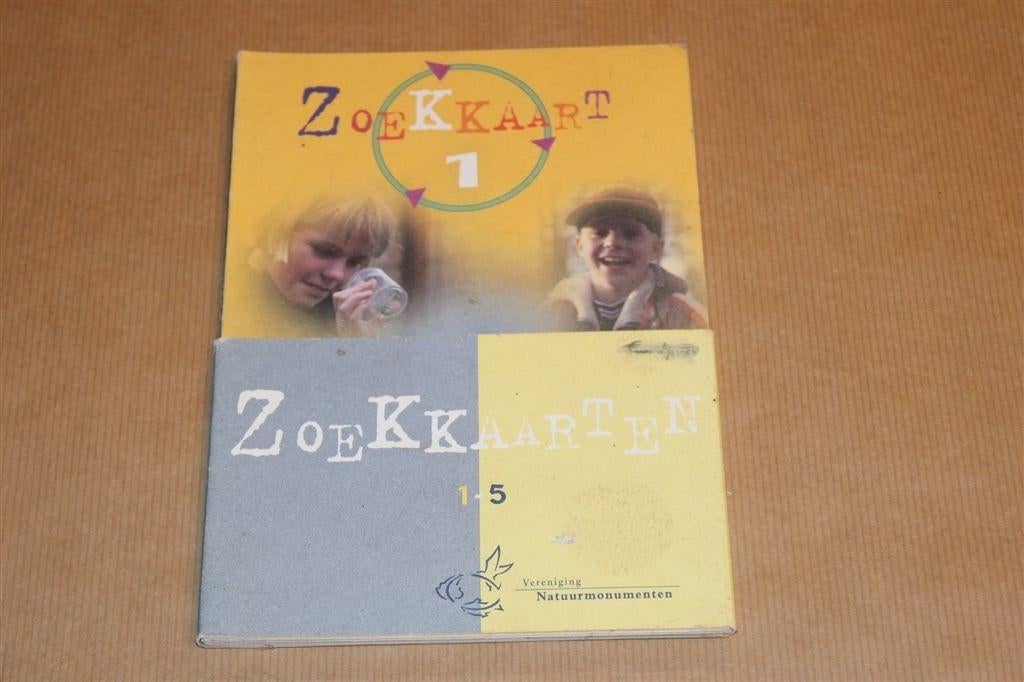 Zoekkaarten 1–5 — Natuurherkenning voor Jong en Oud, Boeken, Ophalen of Verzenden, Gelezen