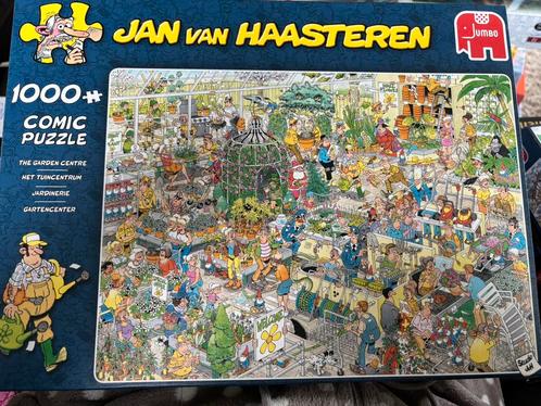 Puzzel Van Haasteren 1000 stukjes “Het tuincentrum”, Hobby en Vrije tijd, Denksport en Puzzels, Zo goed als nieuw, Ophalen of Verzenden