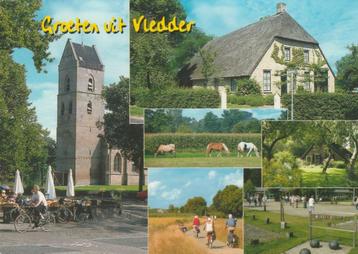 VLEDDER Kerk Boerderij Fietspad Groeten  beschikbaar voor biedingen
