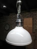 Koopje...Prachtige grote Hanglamp Industrieel zgan, Ophalen, Zo goed als nieuw, Metaal, Minder dan 50 cm