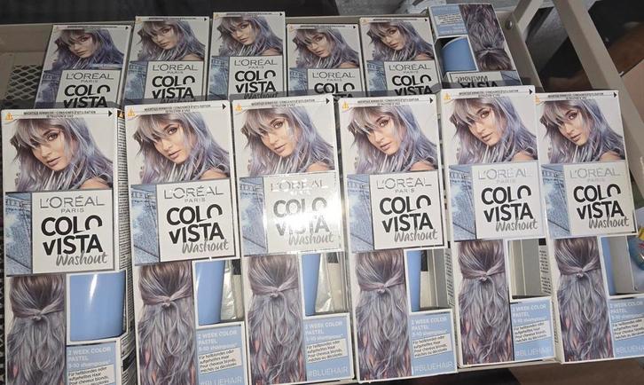12 x loreal colorista washout bleu haarverf, Sieraden, Tassen en Uiterlijk, Uiterlijk | Haarverzorging, Nieuw, Overige typen, Ophalen