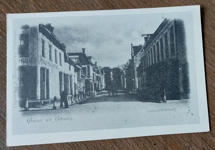 Groet uit Elburg, Verzamelen, Foto's en Prenten, Nieuw, Voor 1940, Ophalen of Verzenden