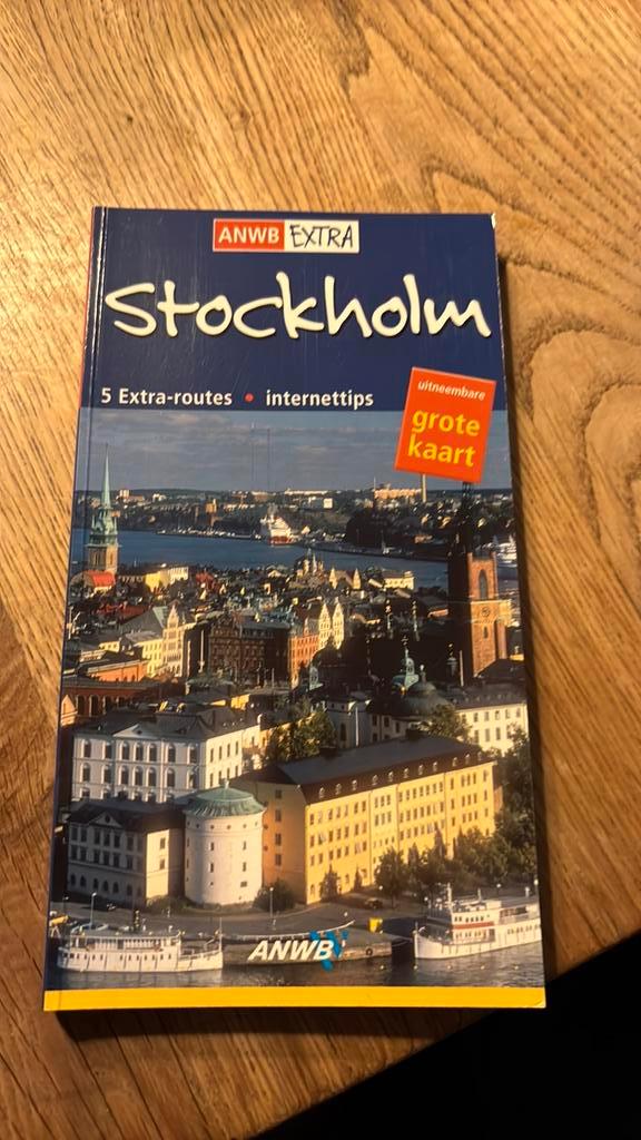 Stockholm, Boeken, Reisgidsen, Zo goed als nieuw, Reisgids of -boek, Europa, ANWB, Ophalen of Verzenden