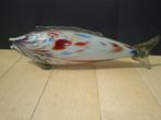 VTG mid-century MURANO vis mondgeblazen glas perfect 23 cm, Ophalen of Verzenden