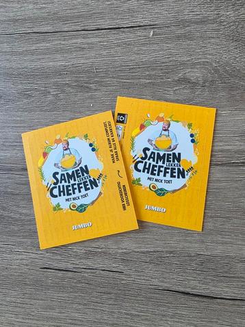 Samen lekker Cheffen van de Jumbo beschikbaar voor biedingen