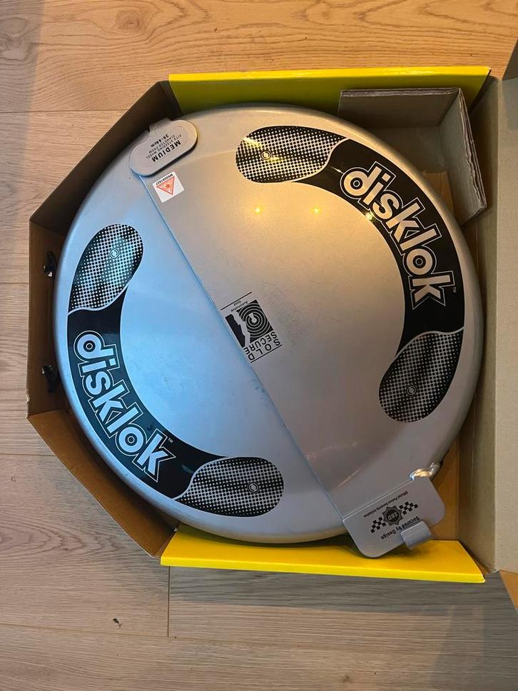 Disklok Stuurslot maat M - Optimale Beveiliging, Auto diversen, Anti-diefstal, Zo goed als nieuw, Ophalen of Verzenden