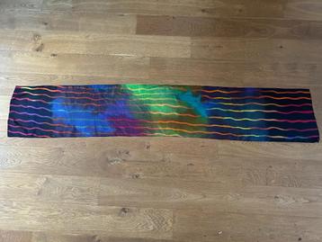 Prachtige bonte sjaal 192 x 34 cm beschikbaar voor biedingen
