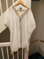 WIT DESIGN ZOMER KAFTAN, MAAT; L/XL, Kleding | Dames, Ophalen of Verzenden, Nieuw, Maat 42/44 (L), Wit