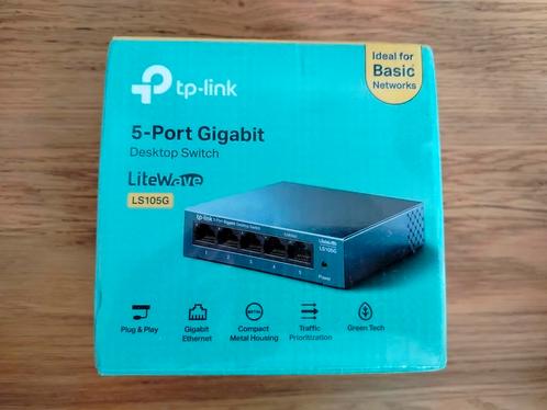 TP-Link LS105G nieuw in de verpakking, Computers en Software, Netwerk switches, Nieuw, Ophalen of Verzenden