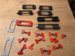 Lego trein bodemplaten en buffers magneten jaren 70, Ophalen of Verzenden, Gebruikt, Losse stenen, Lego