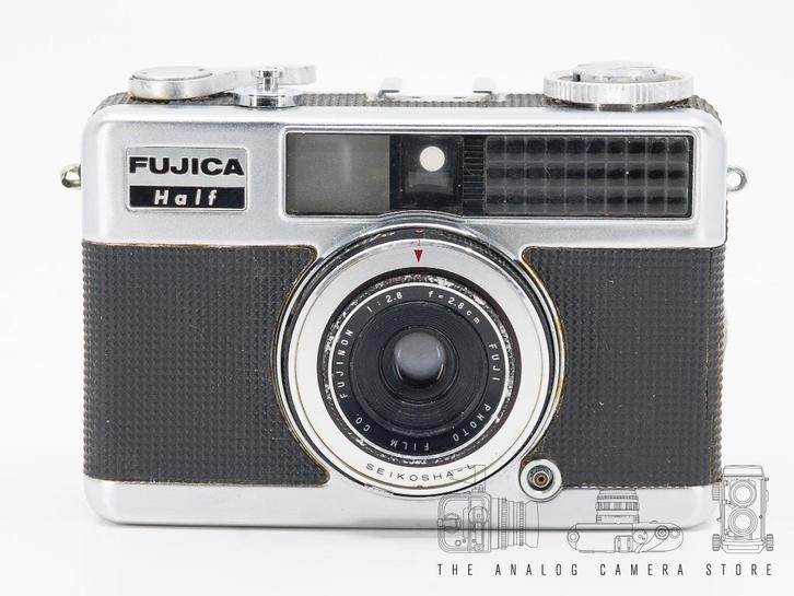 Fujica half, Audio, Tv en Foto, Fotocamera's Analoog, Gebruikt, Compact, Overige Merken, Verzenden