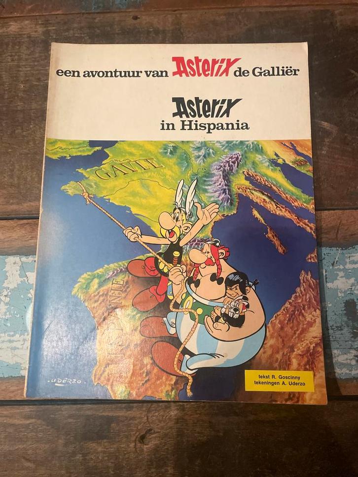 Asterix in Hispania - Avontuur in Spanje!, Boeken, Stripboeken, Gelezen, Eén stripboek, Ophalen of Verzenden