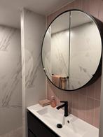 Ronde spiegelkast badkamer Ben Ingiro, Huis en Inrichting, Badkamer | Badkamermeubels, Ophalen, Spiegelkast, 50 tot 100 cm, Zo goed als nieuw