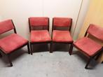 PASTOE stoelen ,set van 4 stuks. Model "Biezenmortel", Ophalen, Hout, Gebruikt, .