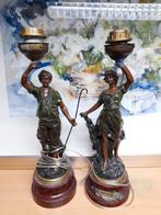 3 vintage ruffony lampen, Antiek en Kunst, Ophalen of Verzenden