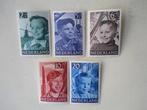 Nederland 1951 Kinderzegels serie Nvph.573-577 postfris, Postzegels en Munten, Postzegels | Nederland, Ophalen of Verzenden, Na 1940