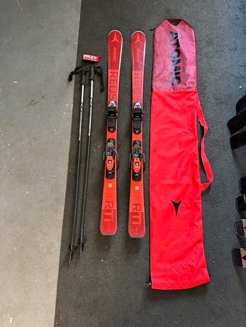 Atomic 156cm gewaxt en geslepen met hoes beschikbaar voor biedingen