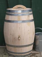 100 liter nieuwe kastanjehouten regenton inclusief!, Tuin en Terras, Regentonnen, Ophalen, Met kraantje, Hout, Nieuw