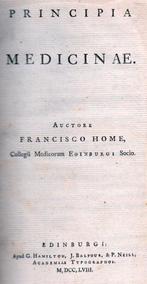 Home, Francis - Principia medicinae (1758 1st. ed.), Ophalen of Verzenden