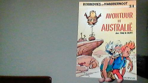 robbedoes en kwabbernoot nr 34 avontuur in australie 1985, Boeken, Stripboeken, Zo goed als nieuw, Eén stripboek, Ophalen of Verzenden