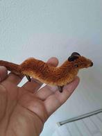 Hermelijn van houtachtig materiaal 18x3x6cm, Verzamelen, Dierenverzamelingen, Ophalen of Verzenden, Zo goed als nieuw, Wild dier