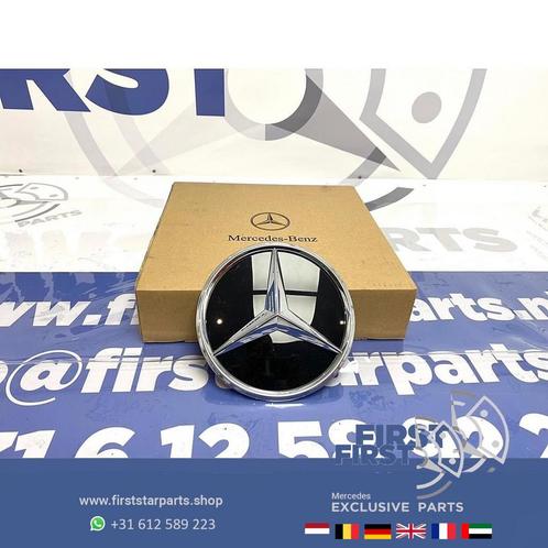 Mercedes AMG STER LOGO GLANS CHROOM W176 W177 W205 W117 W118, Auto-onderdelen, Carrosserie en Plaatwerk, Mercedes-Benz, Gebruikt