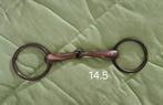 BIT 14,5cm Enkel Gebroken Watertrens Copper, Dieren en Toebehoren, Paarden en Pony's | Hoofdstellen en Tuigage, Ophalen of Verzenden