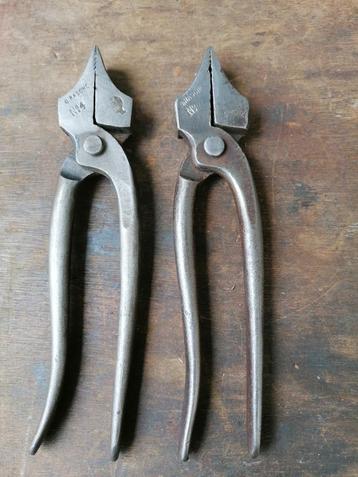 2x G. Rasche no.4 tang vintage