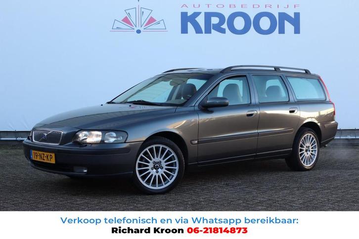 Volvo V70 2.4 Black Sapphire Edition II I Trekhaak I Nette s, Auto's, Volvo, Bedrijf, Te koop, V70, ABS, Airbags, Airconditioning