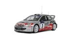 1:18 - Peugeot 206 WRC Panizzi Tour De Corse - 2002 - Zilver, Hobby en Vrije tijd, Modelauto's | 1:18, .., .., OttOMobile, Auto