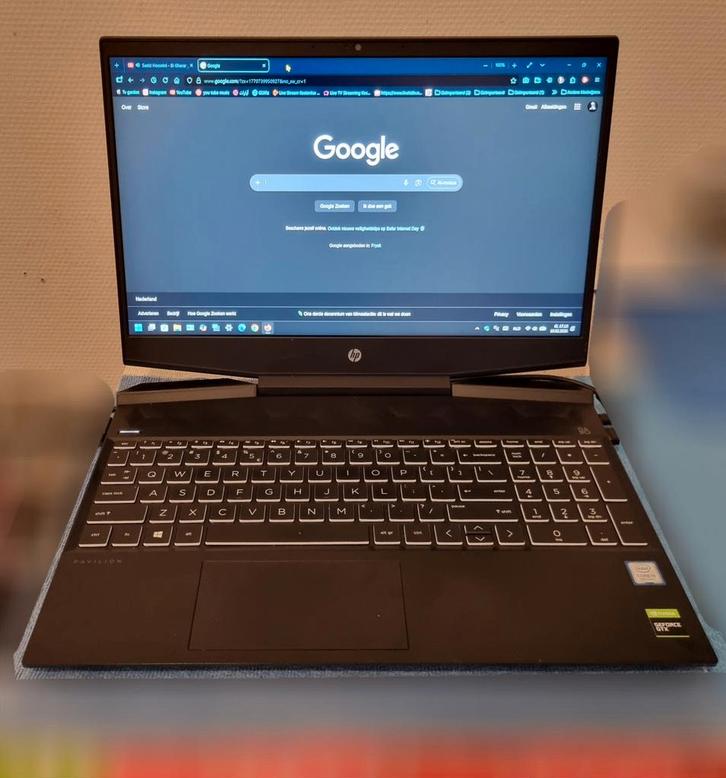 HP Pavilion Gaming laptop 15, Computers en Software, Windows Laptops, Zo goed als nieuw, 15 inch, 2 tot 3 Ghz, Gaming, Ophalen of Verzenden