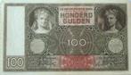 Nederland 100 gulden 1944 (PL97.d2.a) (HJ078280), Ophalen of Verzenden, 100 gulden, Los biljet