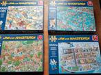 4 Jan van Haasteren puzzels 1000 stukjes, Ophalen of Verzenden, 500 t/m 1500 stukjes, Zo goed als nieuw, Legpuzzel
