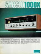 Sansui 1000x reciever, Zo goed als nieuw, 60 tot 120 watt, Stereo, Ophalen